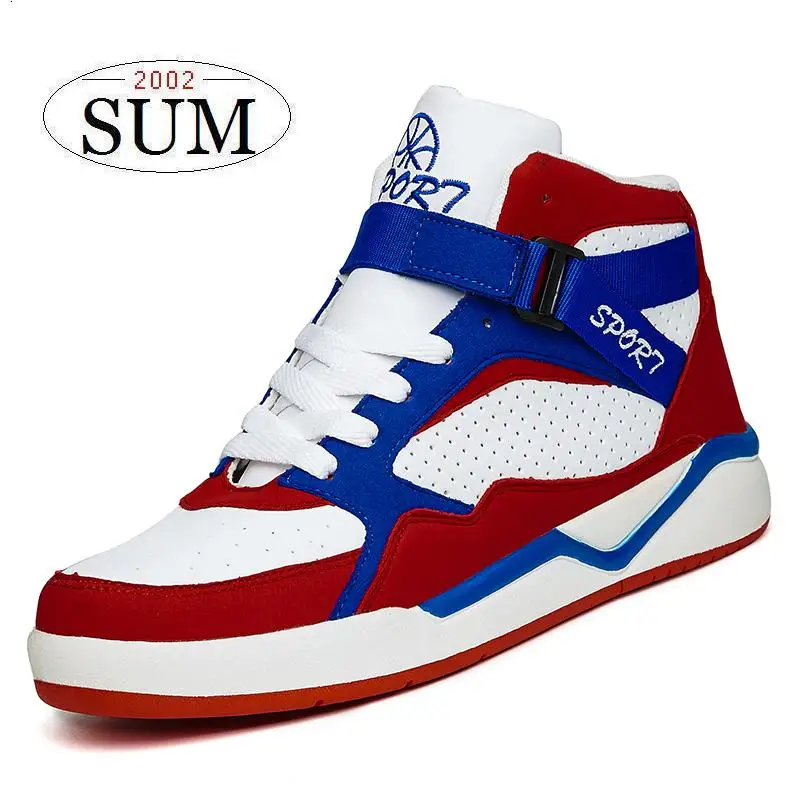 

New arrival autumn winter 2016 men Skateboarding Shoes non-slip outdoor sport shoes flat platforms shoes man ankle boots