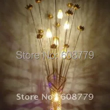 F031- Новое поступление Алюминиевая, напольная лампы на подставке