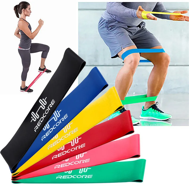 6 Unid Crossfit Yoga bandas de resistencia caucho equipo Loop Pilates deporte entrenamiento banda elástica conjunto