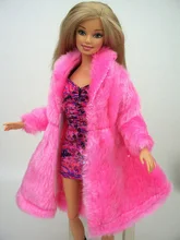 New Design 2016 Pink Rose Blue White Plush Coat Winter Wear Dress Snowsuit Clothing Outfit Clothes