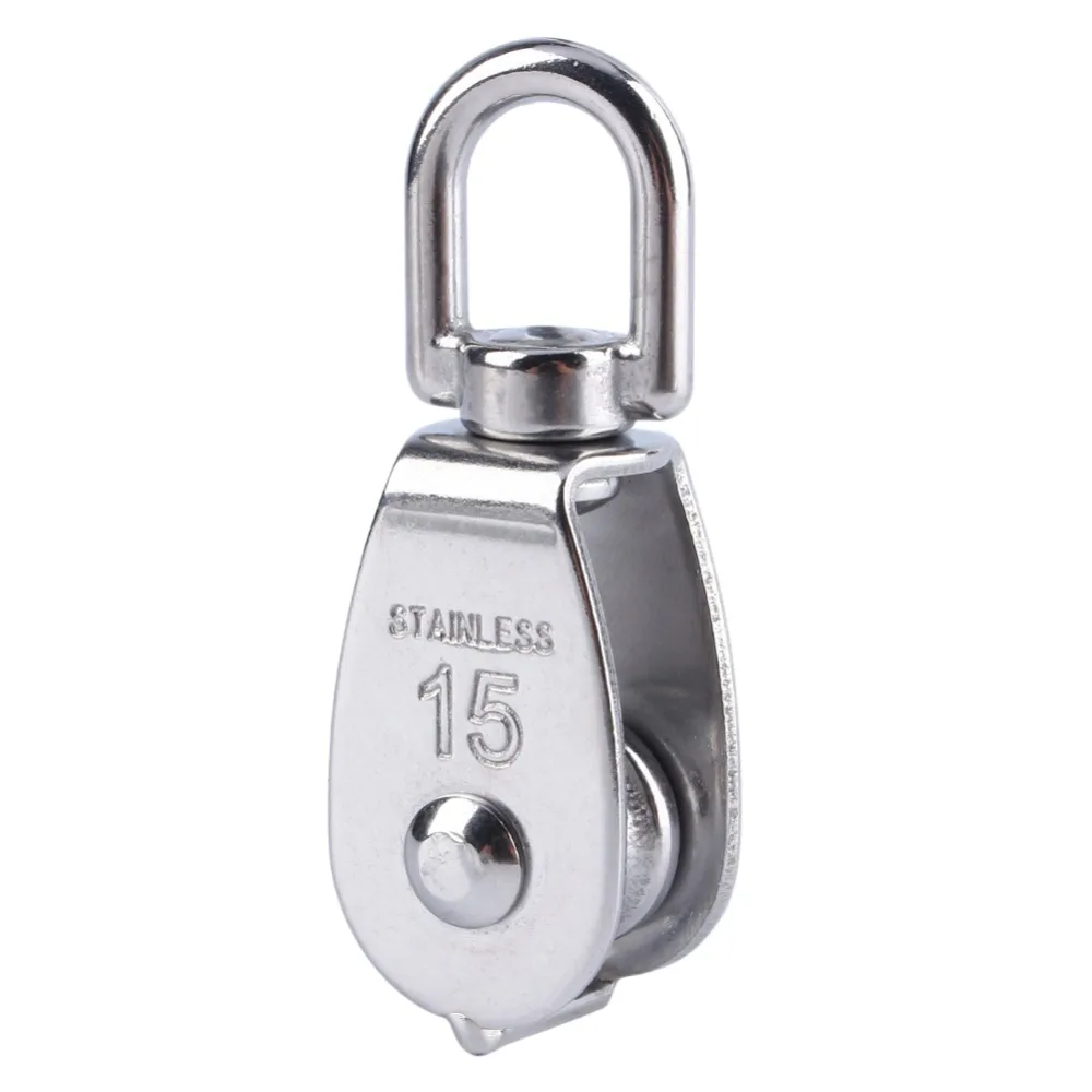 High Quality Stainless Steel Heavy Duty Steel Single Wheel Swivel