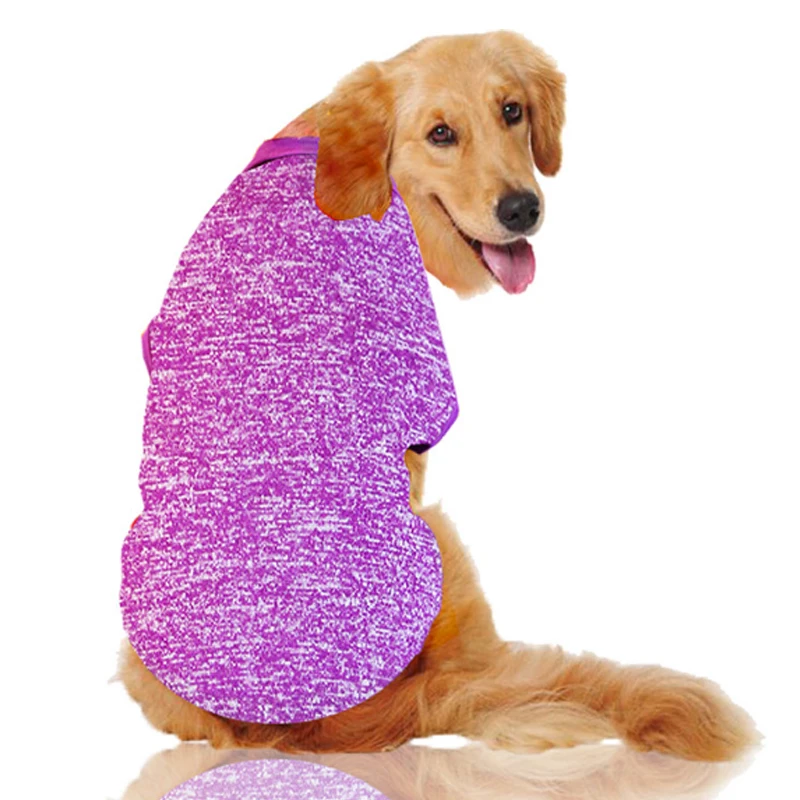 

3XL-9XL Pet Dog Sweater Autumn Winter Thickening Warm Clothes for Large Dogs Outdoor Casual Golden Retriever Sweatshirt