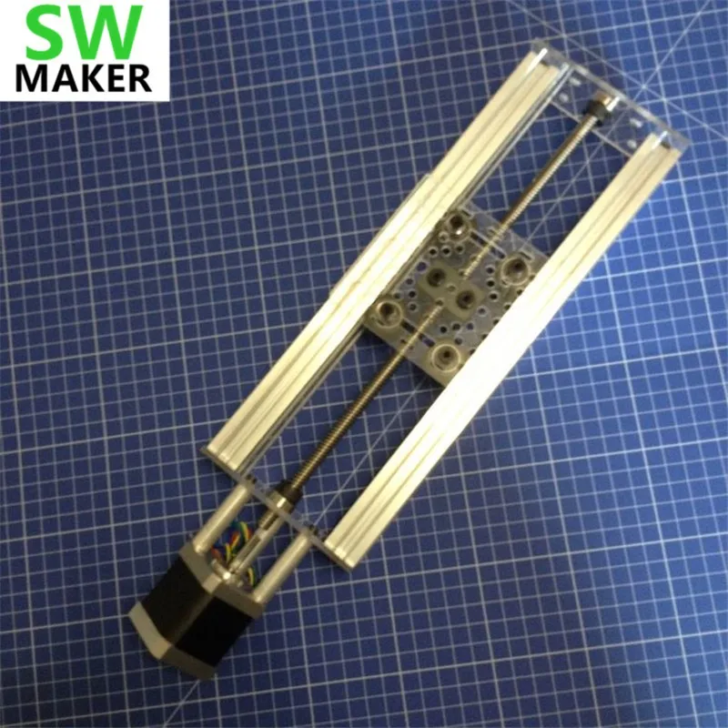 SWMAKER v слот линейной приводной комплект 100/200/300/400/500 мм путешествия для Reprap 3D
