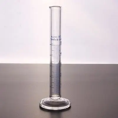 2000 мл Градуированный лабораторный стеклянный жидкий цилиндр с носиком