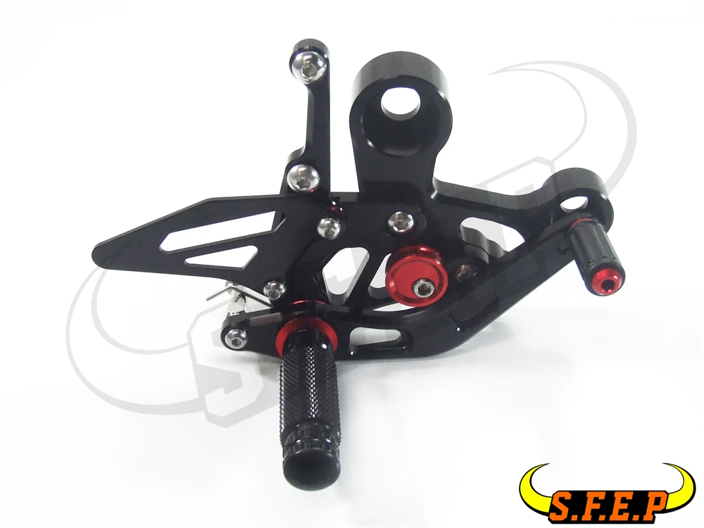 ЧПУ Регулируемая Rearset подножки педаль для Yamaha MT-09/FZ-09/FJ-09
