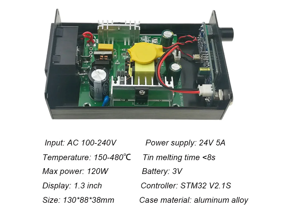 KSGER T12 паяльник STM32 V2.1S OLED DIY FX9501 ручка из нержавеющей стали электрические инструменты Сварка цинковый сплав держатель ЕС