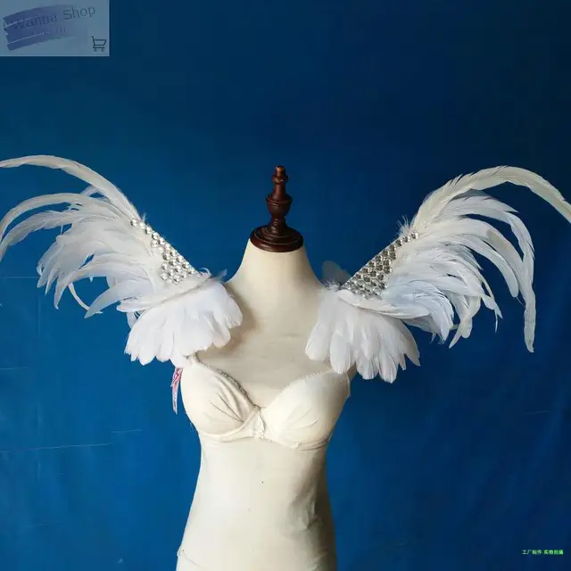 feather shoulder decoration carnival adult costumes halloween cosplay