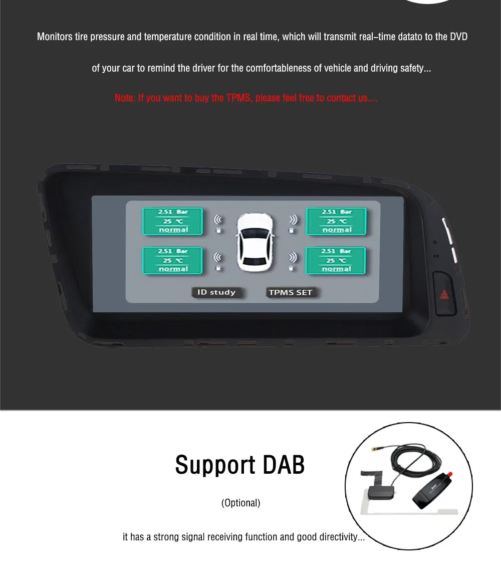 Cheap 2 Din Android 7.1 Car Radio For Audi Q5 2010 2011 2012 2013 2014 2015 2016 2017 Stereo GPS Navigation Car Head Unit Autoradio 15
