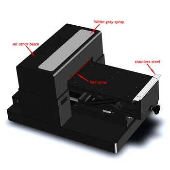

Good price Digital A4 UV flatbed printer for multi-material