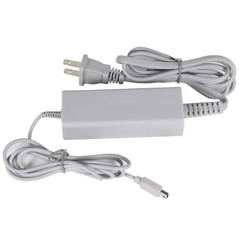 AC адаптеры питания Шнур кабель для nintendo wii-U геймпад контроллер США Plug 100-240 в дома стены Мощность Supplyfor игровой консоли
