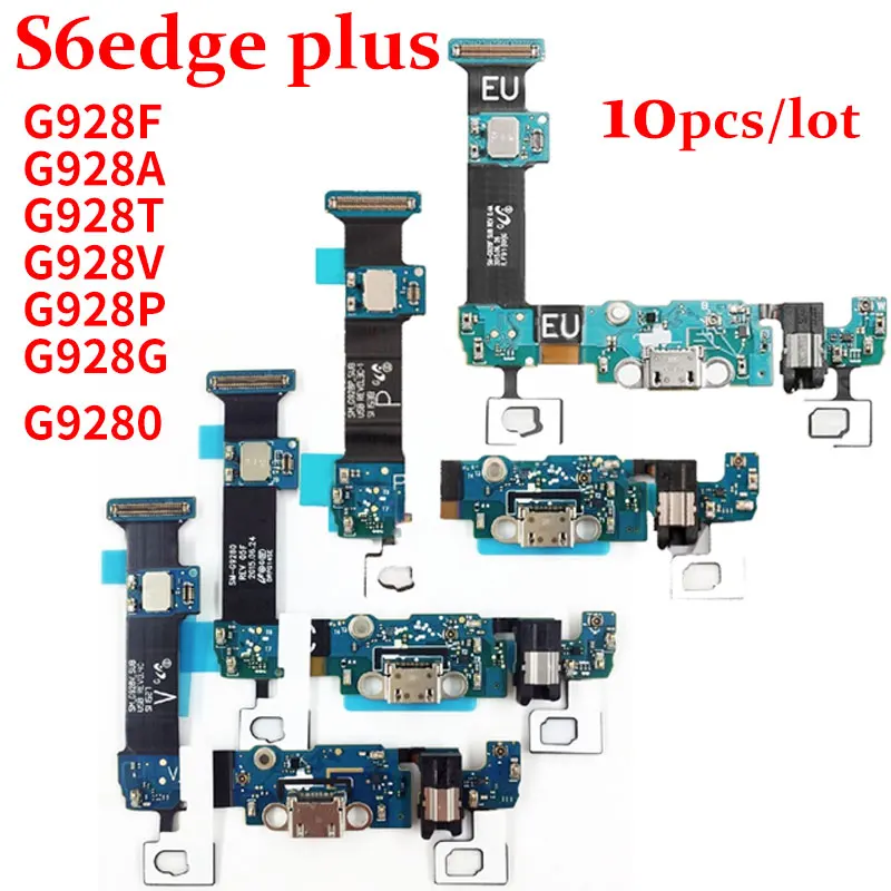 10 шт./лот Оригинальный Для Samsung S6 Edge Plus G928F G928A G928T G928V G928P зарядный порт Зарядное