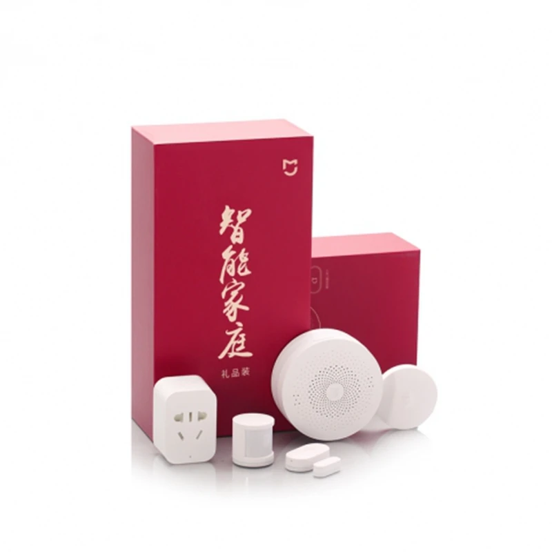 

Xiaomi Smart Home Sensor Kit Mijia Gateway2 Door Window Sensor Human Body Sensor Wireless Switch Humidity Zigbee Socket MI APP