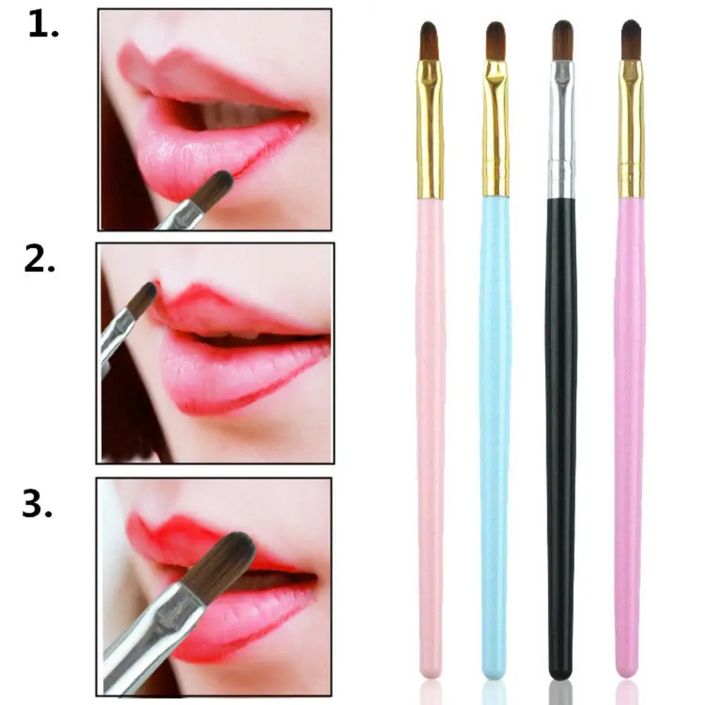 

New Fashion Eyebrow Flat Angled Brushes Foundation Eyebrow Eyeliner Blush Pincel Makeup Brush Makeup Beauty Tool