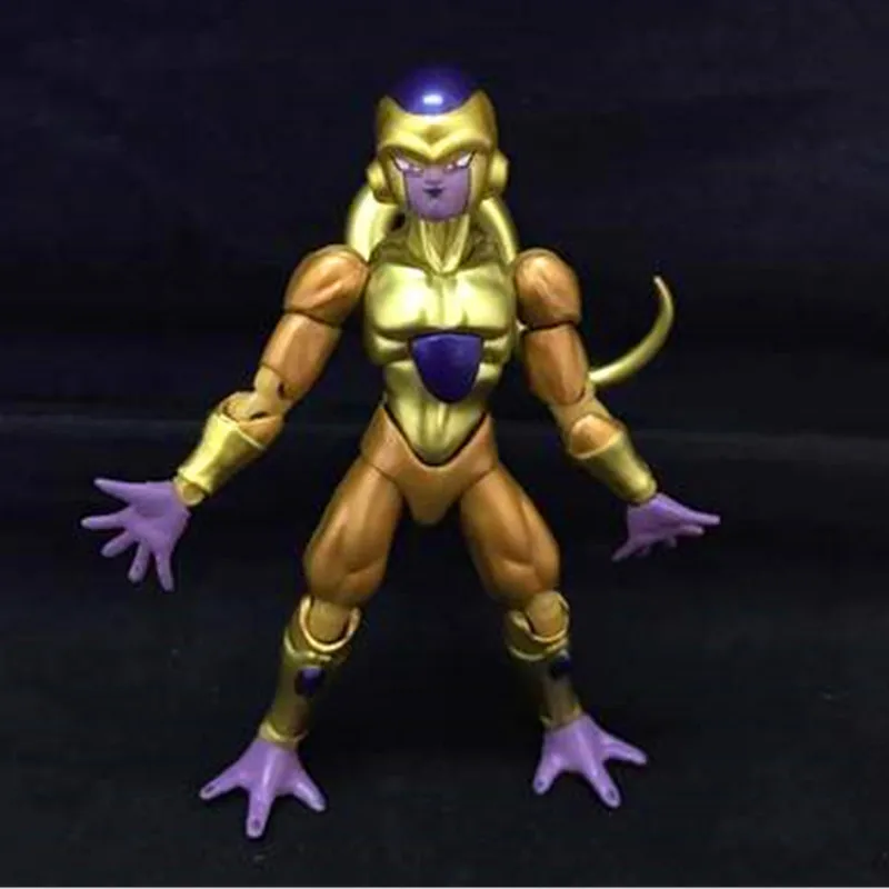 4 5 дюймовый Драконий шар Z Resurrection F Golden Frieza морозильная камера подвижная 12 см ПВХ