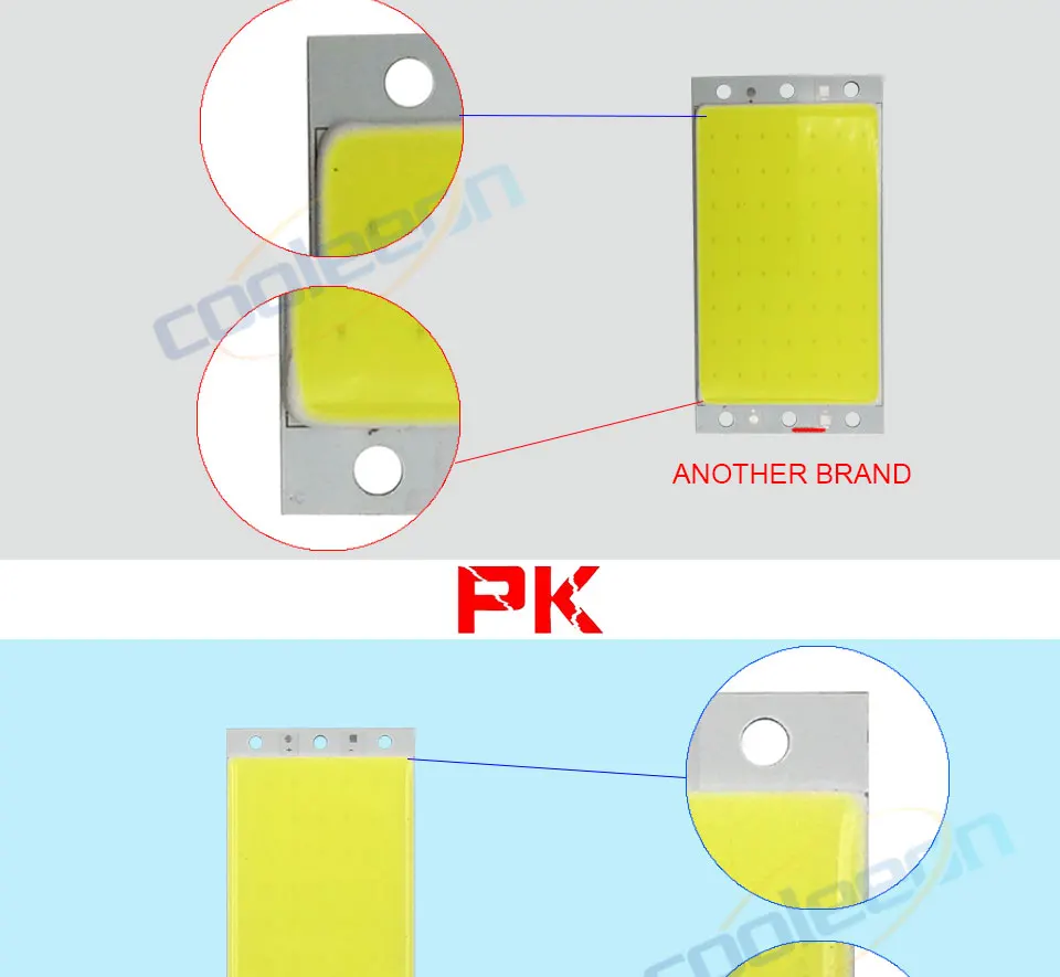 Dimmable LED Light 12V 110V 220V COB LED Panel Lamp with Dimmer Warm Day Cool White COB Chip for Car Lighting Work Lamp DIY Bulb (15)