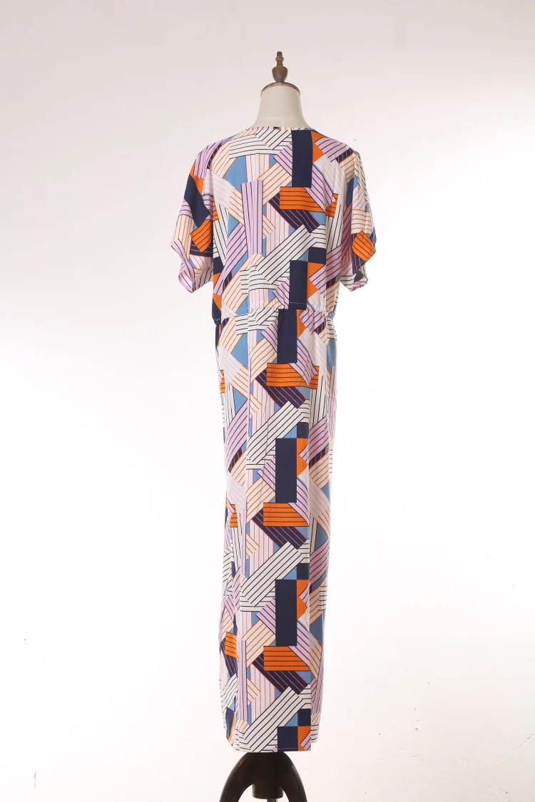 Women Loose Kaftan Swimsuit Cover up Beach Long Casual Caftan Dress Women Loose Kaftan Swimsuit Cover up Beach Long Casual Caftan Dress