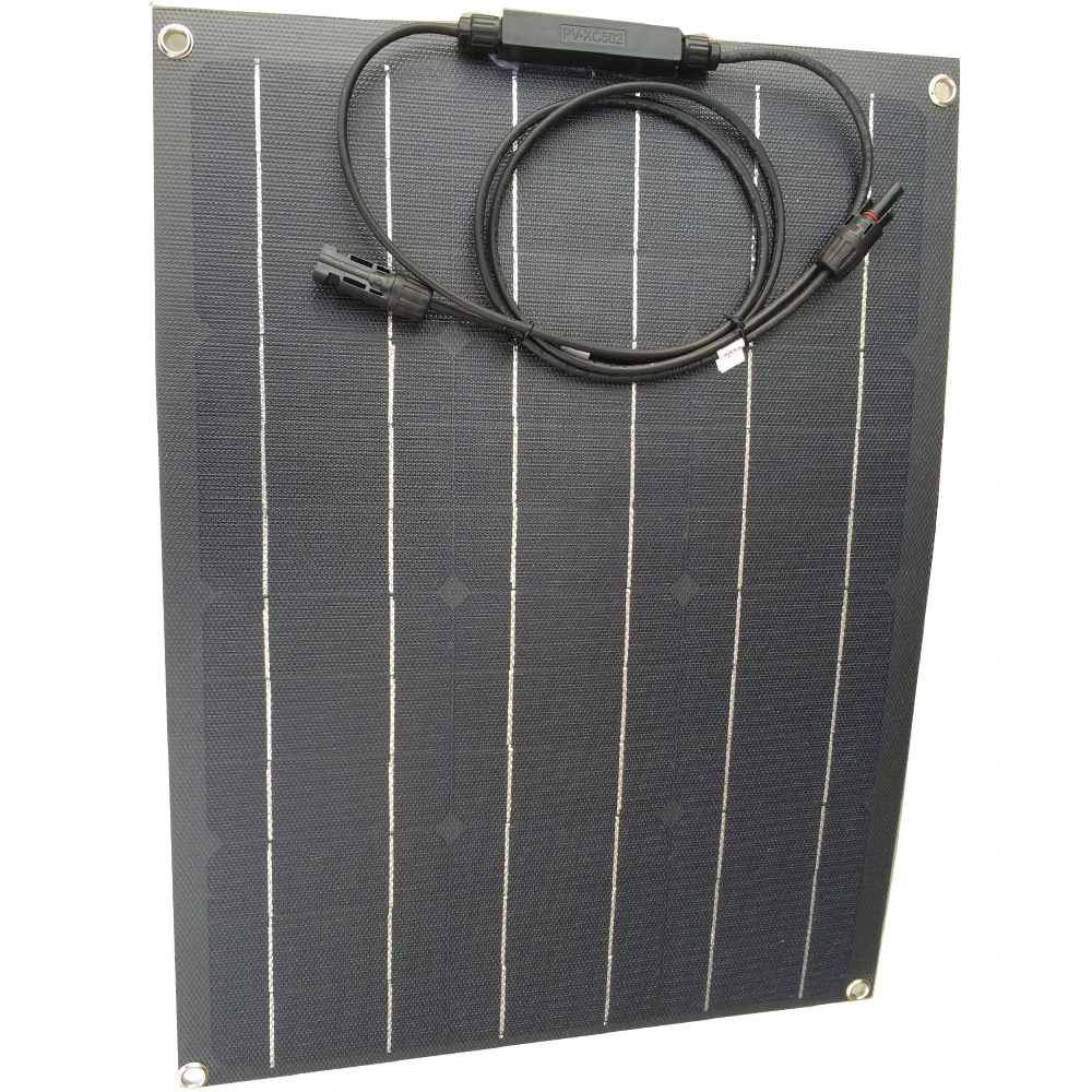 2pcs Flexible Solar Panel 40W ETFE Solar Panel Solar Cell 40W 80W 18V 12V solar panels battery charger kit system