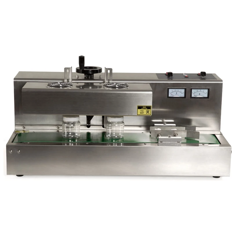 automatic tin breaking and winding machine quick 300 50w with parameter storage 300a 300b Continuous Electromagnetic Induction Sealing Machine Automatic Induction Sealer Bottle Sealing Machine DL-300A/DL-300B