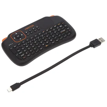 

2.4GHz Wireless Remote Control Keyboard Air Mouse Mini Wireless Keyboard Air Mouse Ergonomic Keyboard With Touchpad English