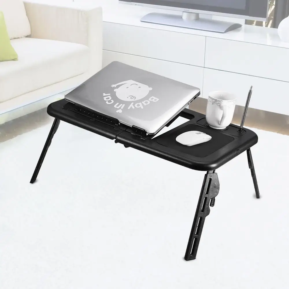 

Portable Laptop Desk Stand For Computer Laptop Notebook Tray Computer Desk Bedroom Living Room Simple Desk
