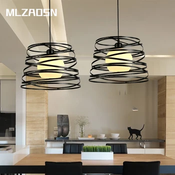 

MLZAOSN Restaurant Living Room Bedroom Lamp Personalized Bar Table Brief Modern Balcony Pendant Lamps Simple LED Pendant Lamps