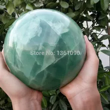 Xd j00176 Природного Флюорита Кристалл зеленый Шар Ball Исцеление Из Китая