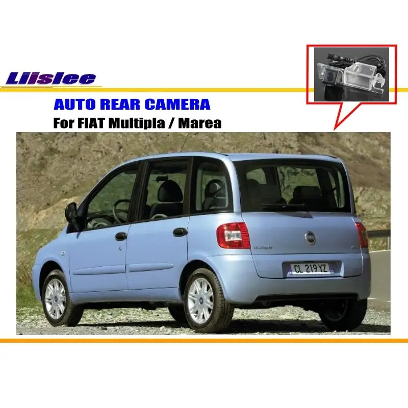 Liislee Автомобильная камера заднего вида для FIAT Multipla/Marea/камера заднего вида/HD CCD RCA NTST PAL/камера освещения номерного знака