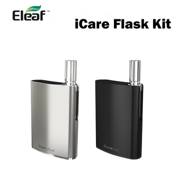 

Eleaf iCare Flask Kit with built-in 520mAh battery Palm size & light design no buttons Electronic Cigarette