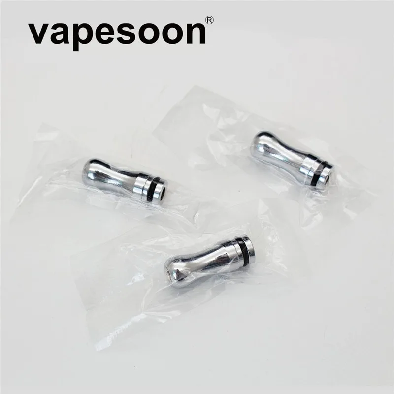 

10 pieces Stainless Steel Vape 510 Drip Tip Mouthpiece for Electronic Cigarette RTA atomizer 510 Thread like iJust S Tank