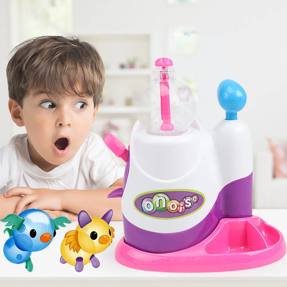 

Dropshipping High Quality Magic DIY Inflatable Toys Fun Balloon Children Handmade Creative Sticky Ball Fun Bubble Inflator Toys