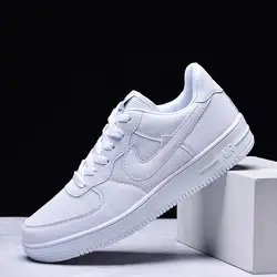Мужская белая модная спортивная обувь для мужчин, весна 2019, Мужская обувь в стиле хип-хоп