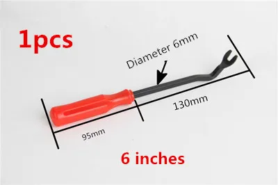 415Pcs/set Car Auto Push Pin Rivet Trim For ford focus 2 3 Hyundai solaris i35 i25 Mazda 2 3 6 CX-5 Car Accessories HE06 - Название цвета: 6 inches