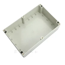 Прозрачный пластиковый водонепроницаемый чехол для электронного проекта 230x150x85 мм