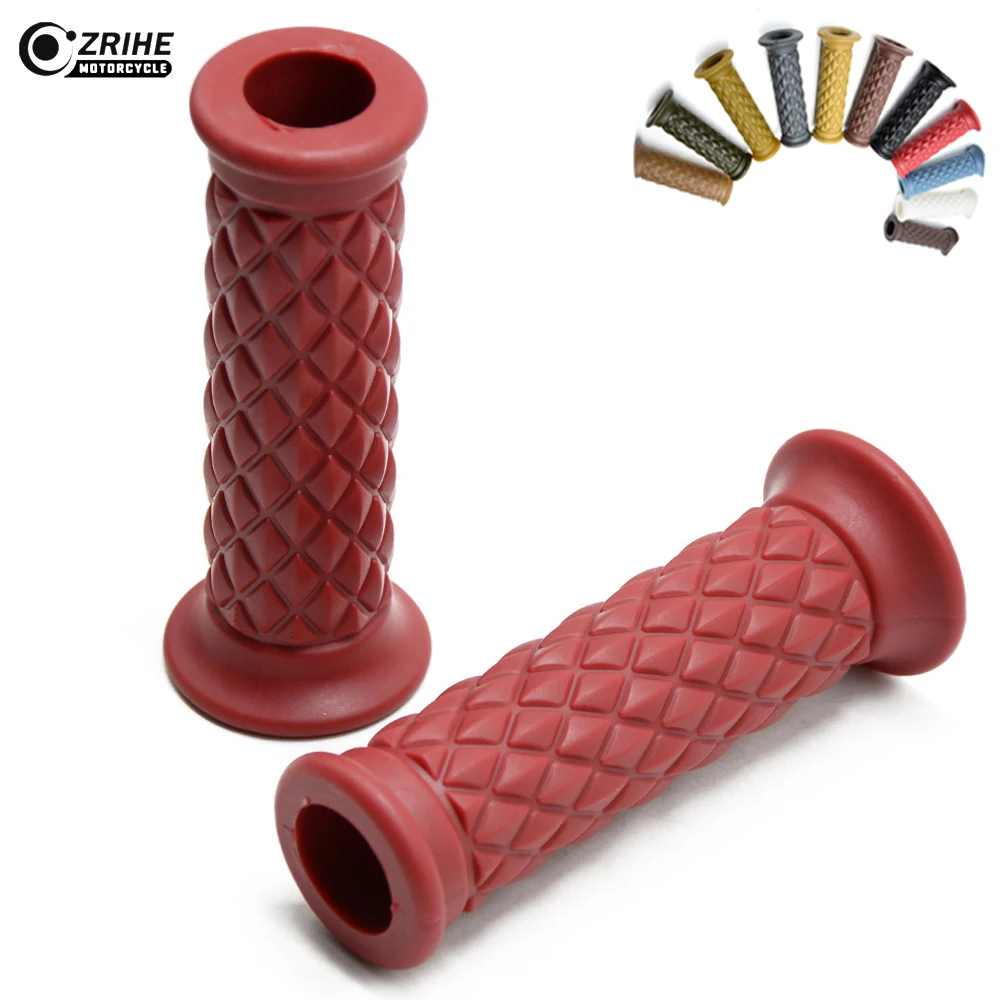 7/8" 22mm 25mm Motorcycle Grips Cafe Racer Round Handlebar Grips Street bike For Yamaha WR450F WR 450F 450 F WR450 F CRF450R
