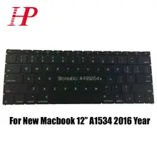 Original New For Apple New Macbook 12” A1534 Keyboard 2016 Year US Version With Small Enter Key