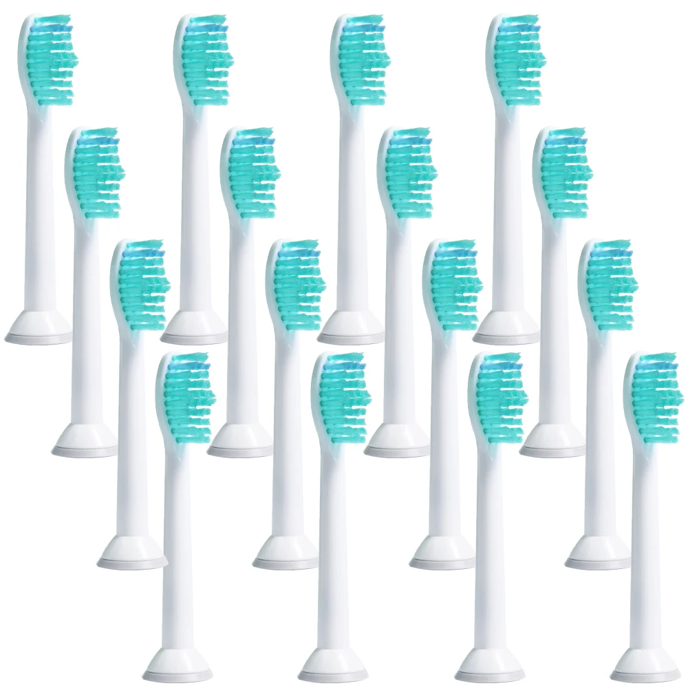 

16 PCS Replacement Toothbrush Heads for Sonicare Replacement Toothbrush Head HX6013/66 HX6530 HX9340 HX6930 HX6950 HX6710 HX9140