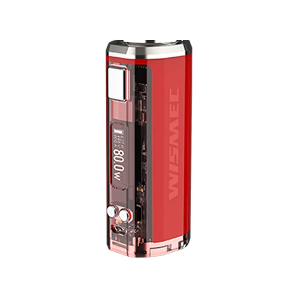 Новейший оригинальный модуль WISMEC SINUOUS V80 TC с питанием от одной 18650 ячеек 2А Быстрая