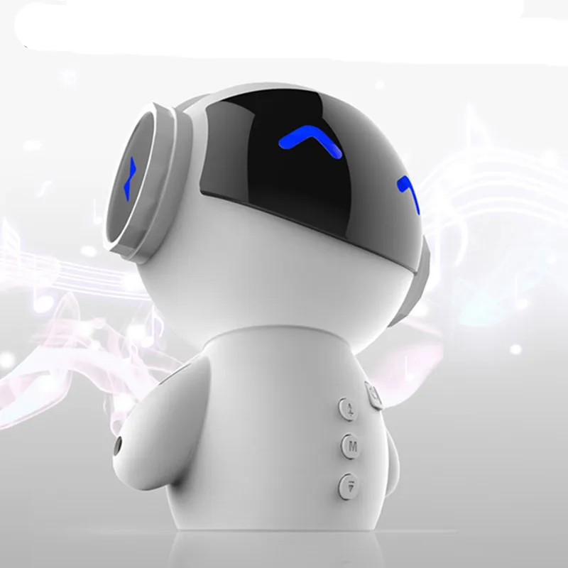 Новый инновационный робот Smart Blueototh динамик с BT CSR 3 0 Plus басы музыкальные звонки