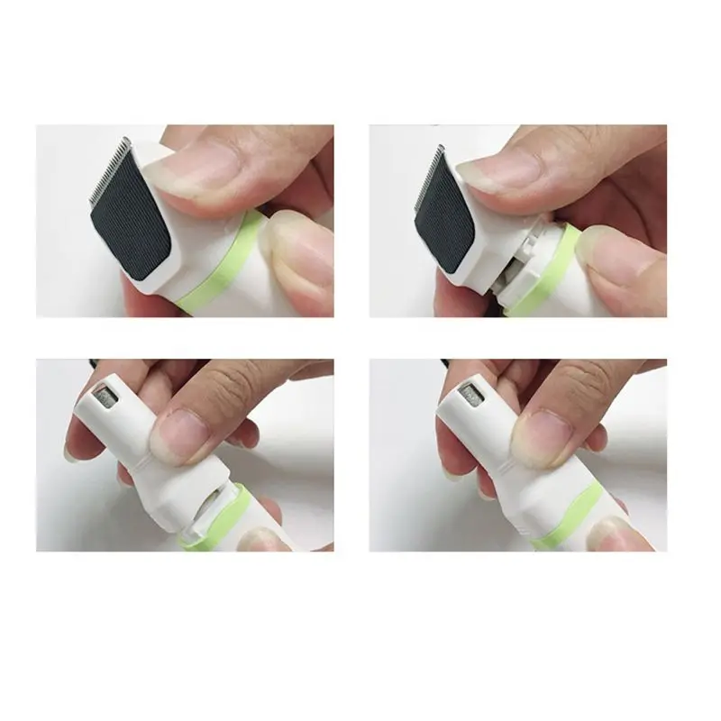 2 в 1 малошумная машинка для стрижки собак ногтей с usb зарядкой домашних животных