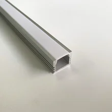 Длина 10 шт 1 м алюминиевый профиль для светодиодов корпус светодиодный алюминиевый профиль жилья Пункт № LA-LP09 для 11 мм ширина ledstrip