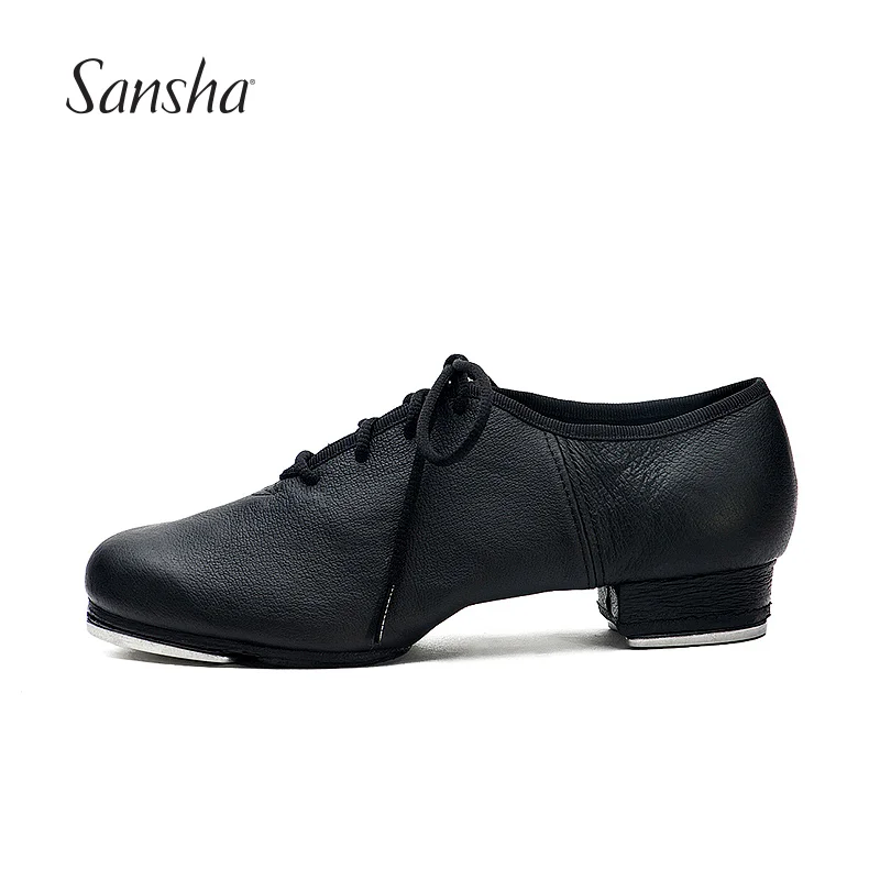 Женская обувь Sansha из натуральной кожи на шнурках для танцев TA02LPI|dance shoes|tap shoesdance tap