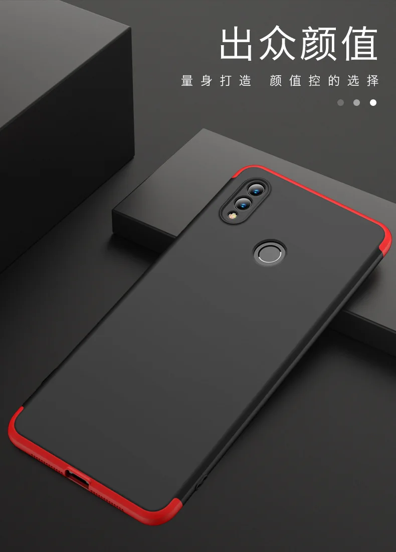 For Huawei Honor Note 10 Case Hard 3 in 1 Matte Armor Hybrid Protective back cover cases for honor note 10 360 full cover shell