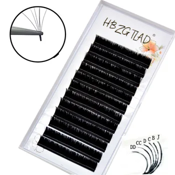 

HBZGTLAD Bloom Eyelash Auto Fans Eyelash Easy Fanning Lashes Auto Fan Russian Volume Lashes Magnetic Camellia