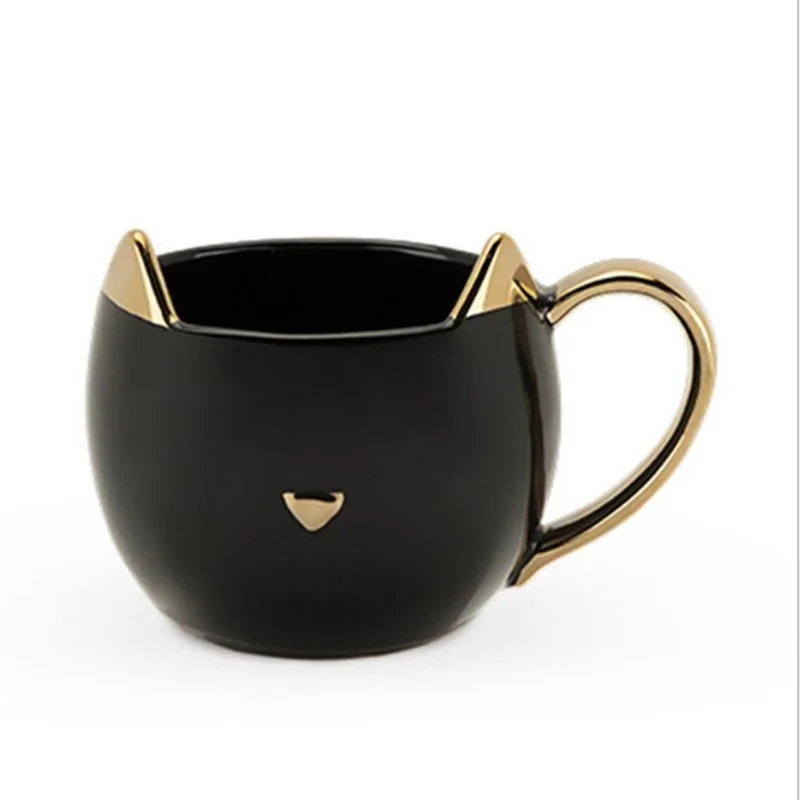 

3D Cat Coffee Mugs Kawaii Cartoon Ceramic Cups Milk Mugs Tea Cup Drinkware Water Bottle Breakfast cup Lovers Gifts Safe Package