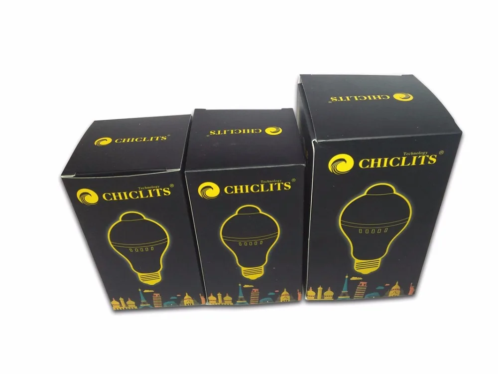 Lâmpadas Led e Tubos luzes no interior do corpo E27 Led : Lamp With The Motion Sensor