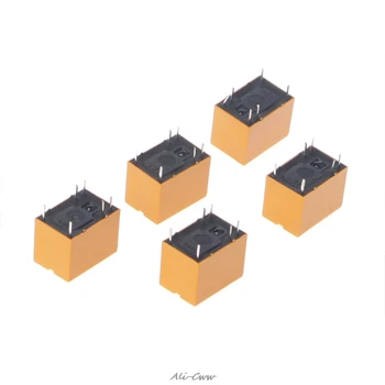 

5 Pcs 3V Relay HK4100F-DC3V-SHG 6 Pins 3A 250V AC 30V DC