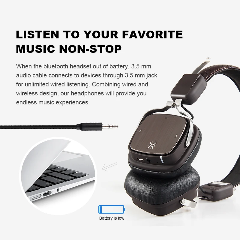 Oneodio Bluetooth Headphones6