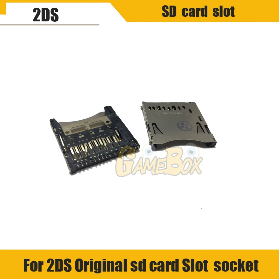 Original Replacement Memory Card Slot Socket Sd Card For 2ds Repair Parts Connector Replacement Replacement Parts Accessories Aliexpress