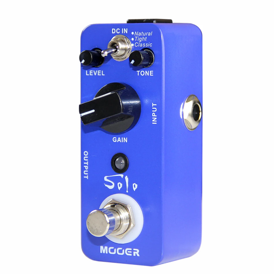 Mooer Solo педаль для гитары с высоким коэффициентом усиления и искажениями