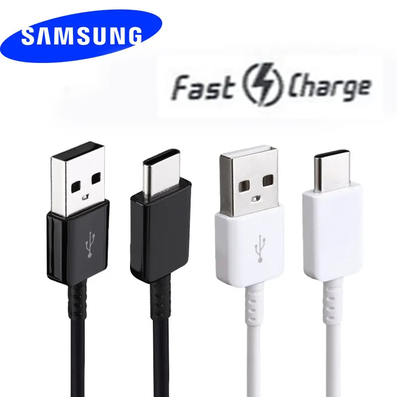 

Original Samsung Galaxy a5 2017 Charger Cable usb type c Fast Charge Data cable For S8 S9 Plus Note 8 9 smartphone